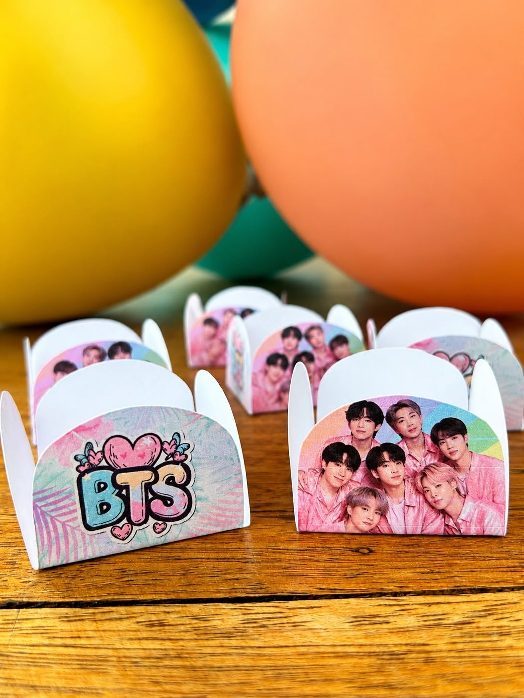 Conjunto de 50 - Forminha de Doces Inspirada em BTS