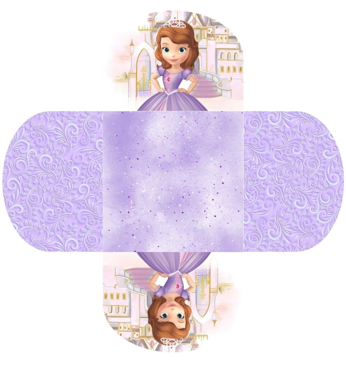 Conjunto de 50 - Forminhas para docinhos - Princesa Sofia
