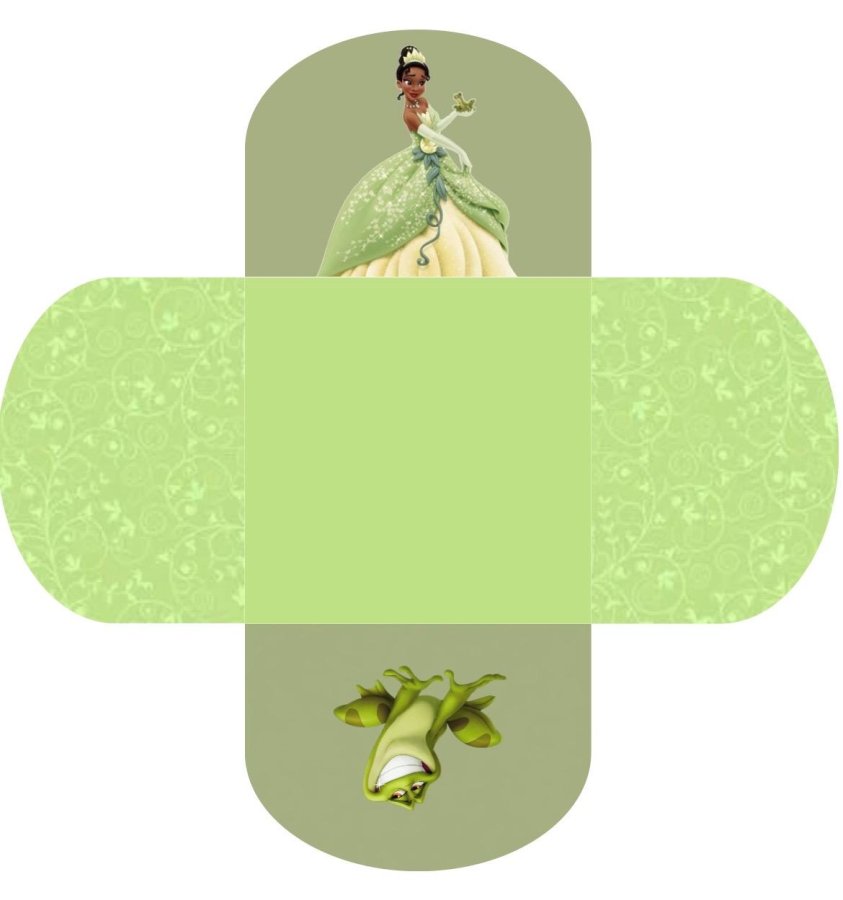 Conjunto de 50 - Forminhas para docinhos - A princesa e o sapo Tiana
