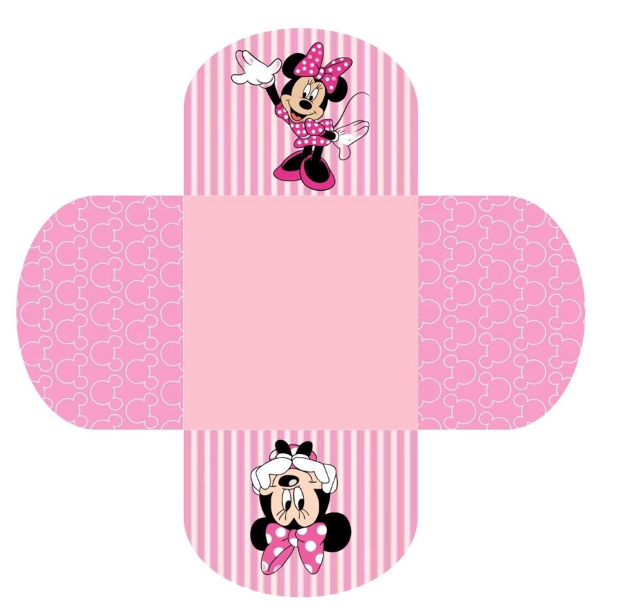 Conjunto de 50 - Forminhas para docinhos - Minnie 