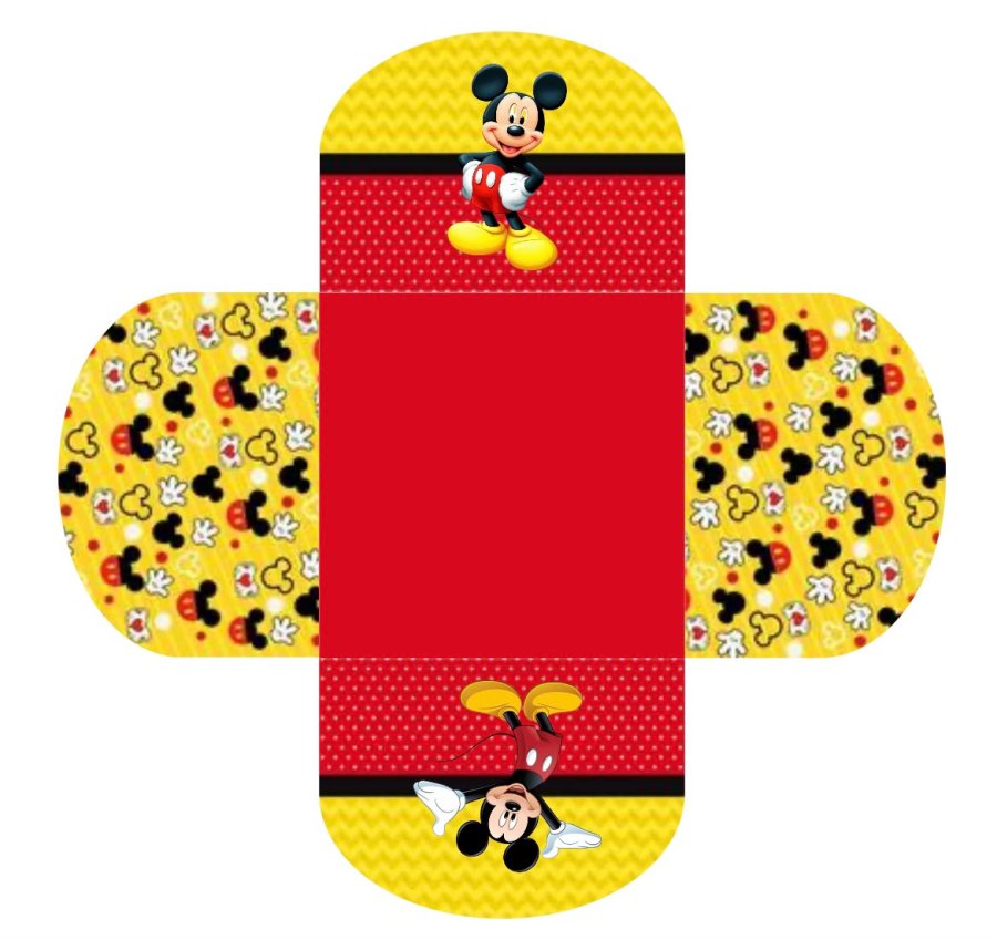 Conjunto de 50 - Forminhas para docinhos - Mickey