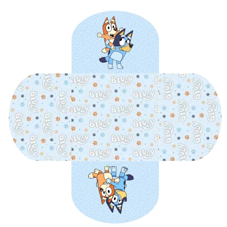 Conjunto de 50 - Forminhas para docinhos- Bluey