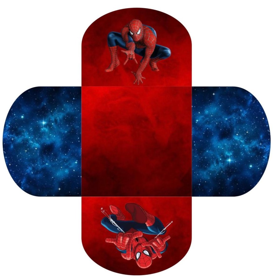 Conjunto de 50 - Forminhas para docinhos - Homem aranha
