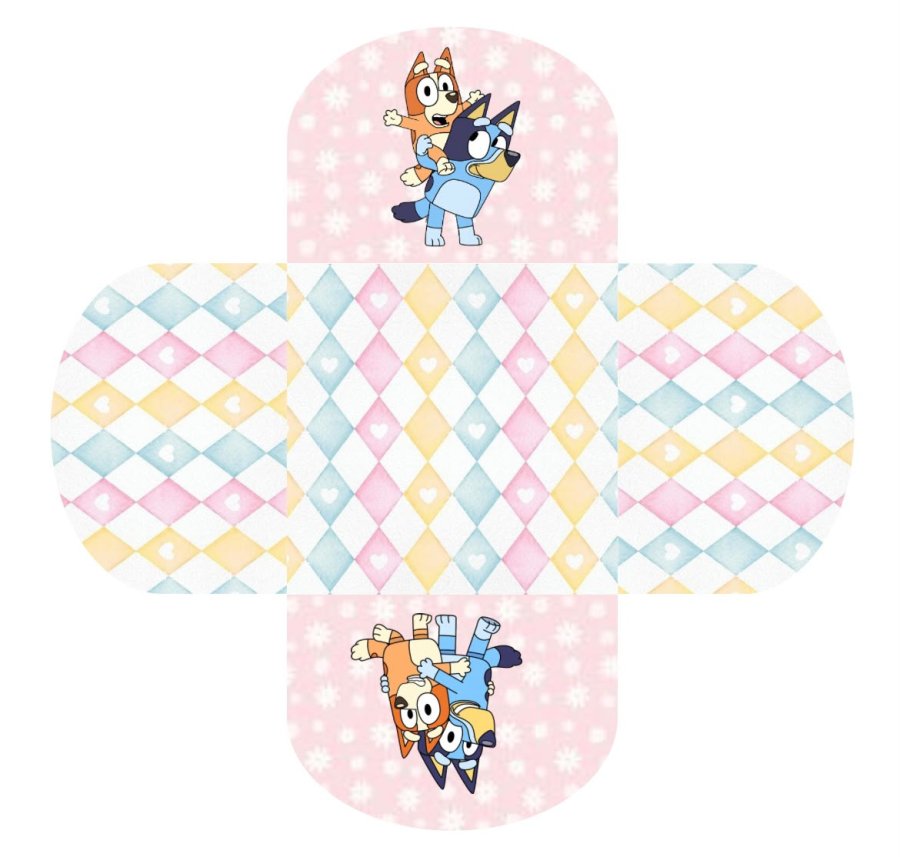 Conjunto de 50 - Forminhas para docinhos - Bluey