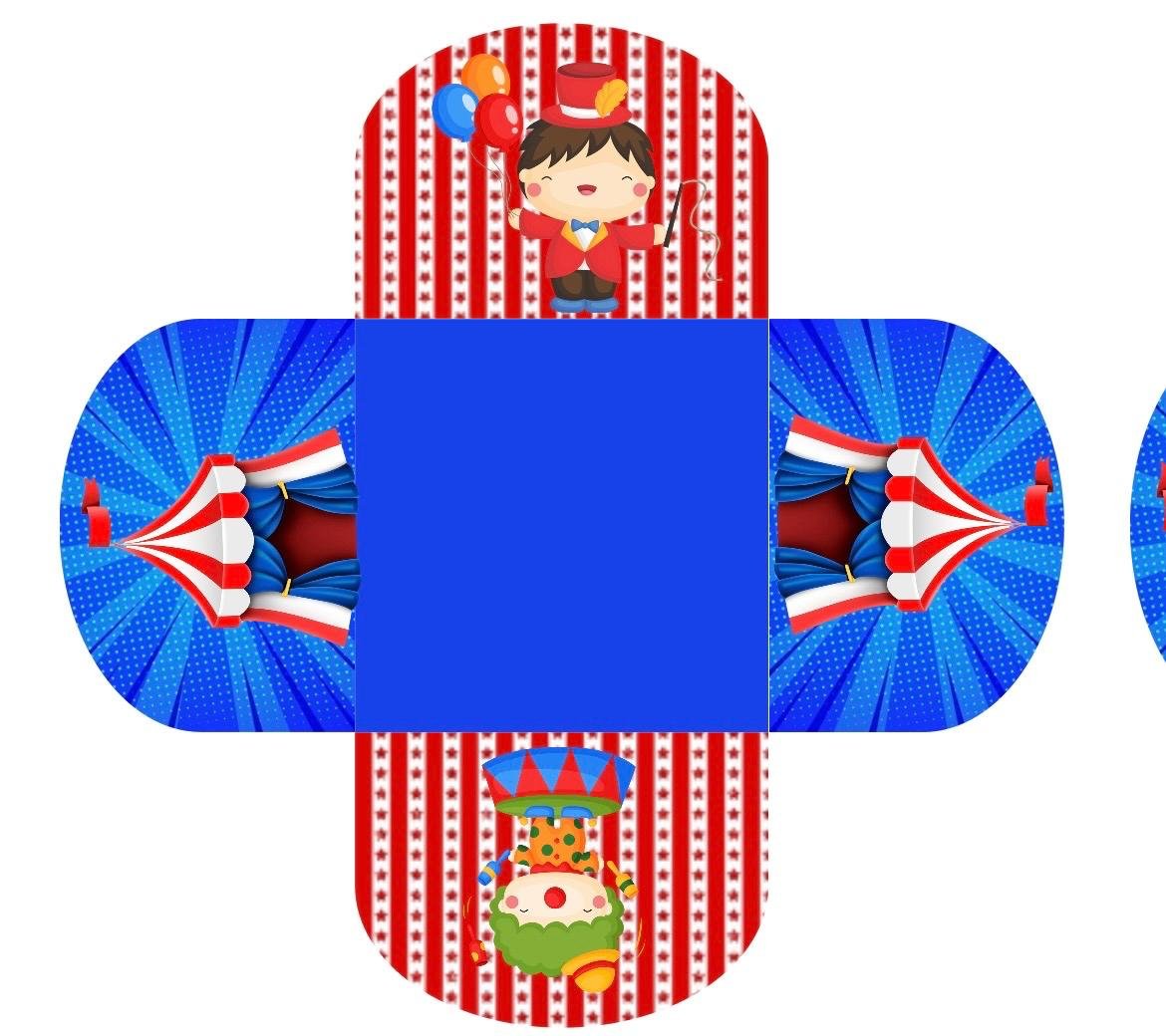 Conjunto de 50 - Forminhas para docinhos - Circo