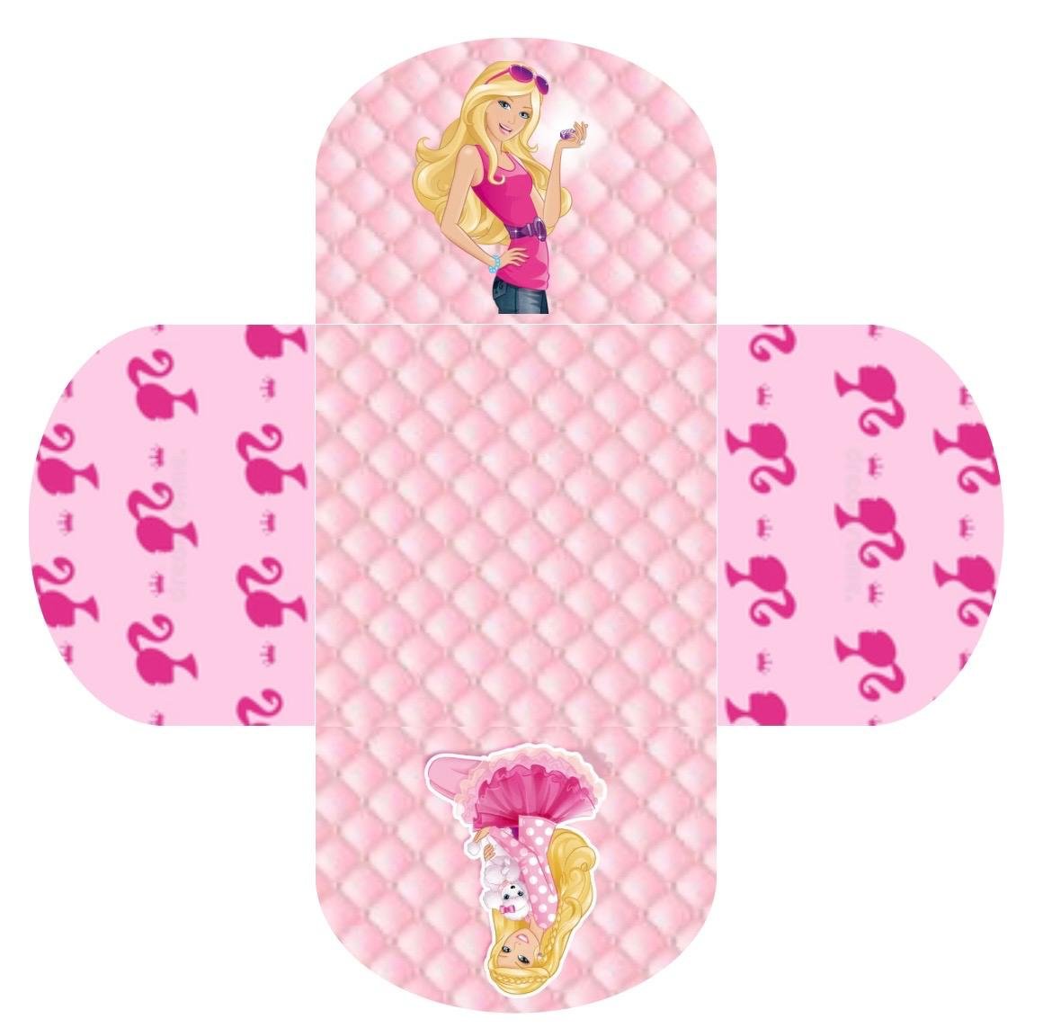 Conjunto de 50 - Forminhas para docinhos - Barbie