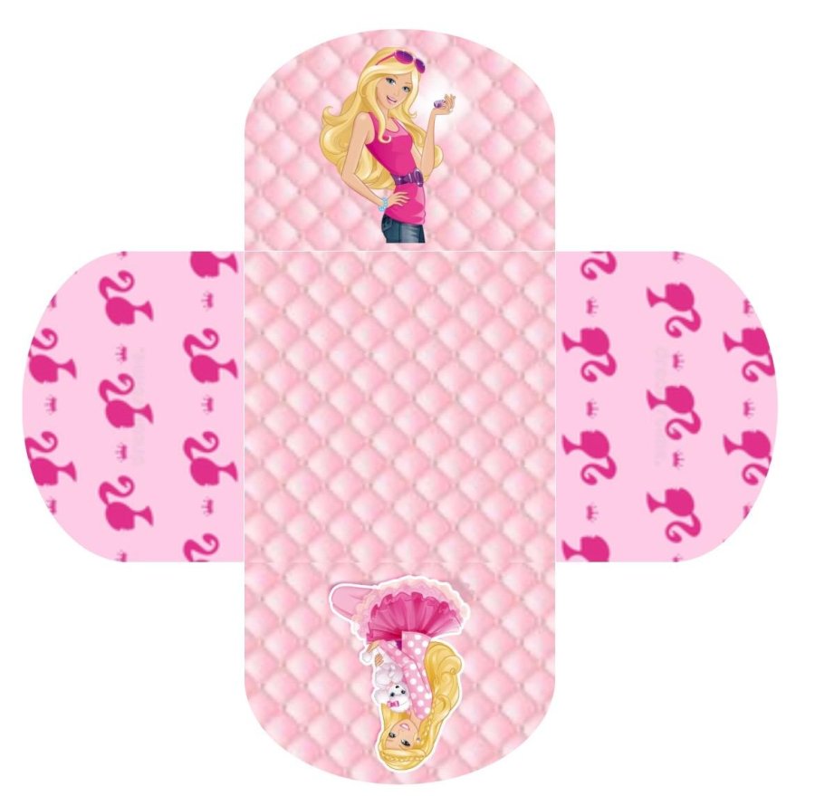 Conjunto de 50 - Forminhas para docinhos - Barbie