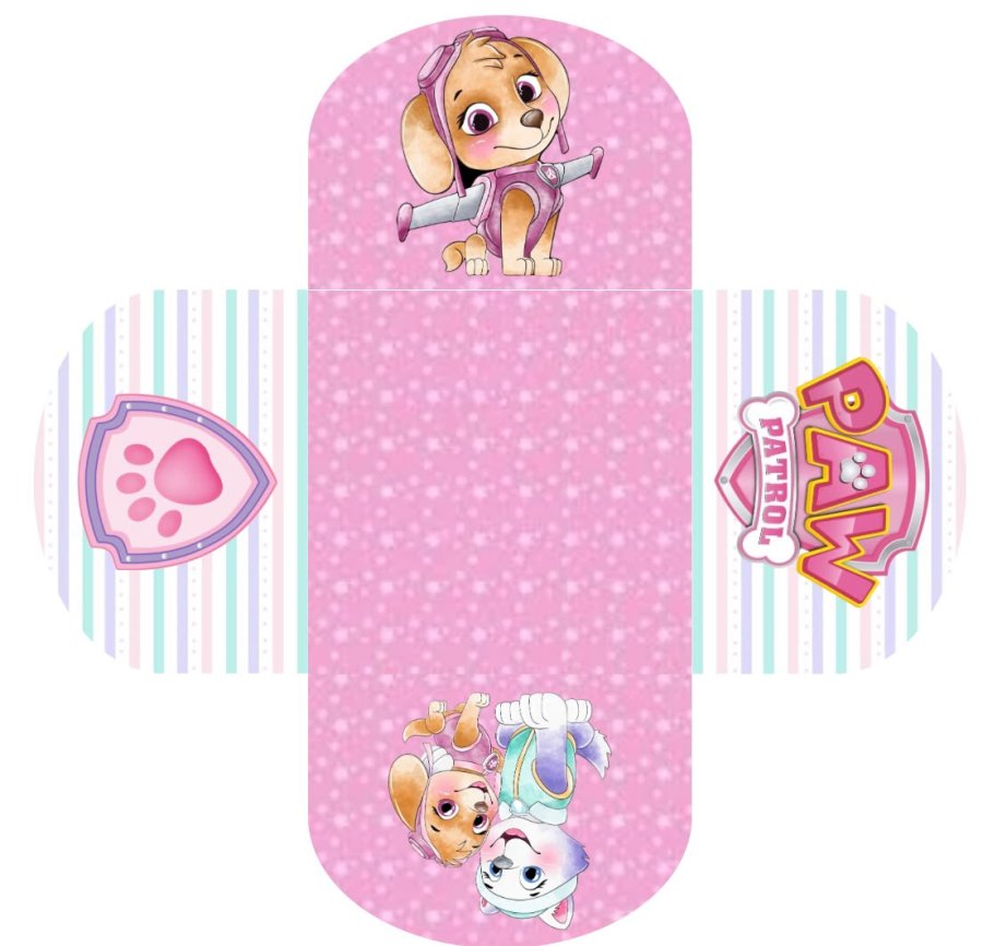 Conjunto de 50 - Forminhas para docinhos - Patrulha canina - Sky