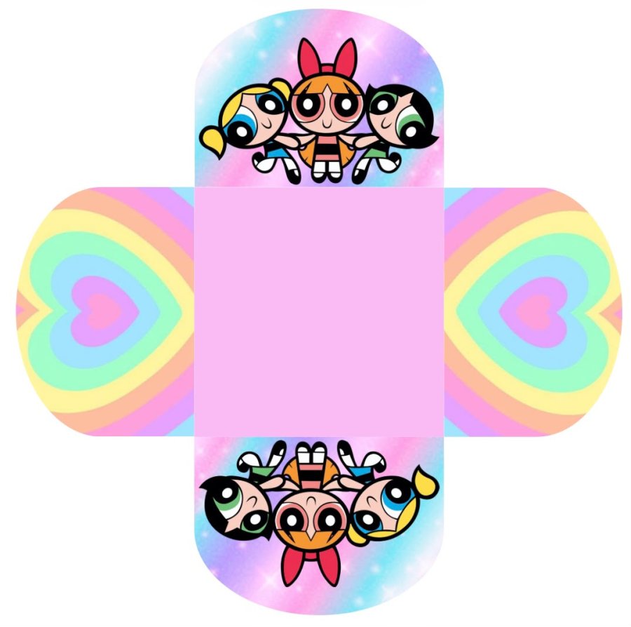 Conjunto de 50 - Forminhas para docinhos - As meninas super poderosas