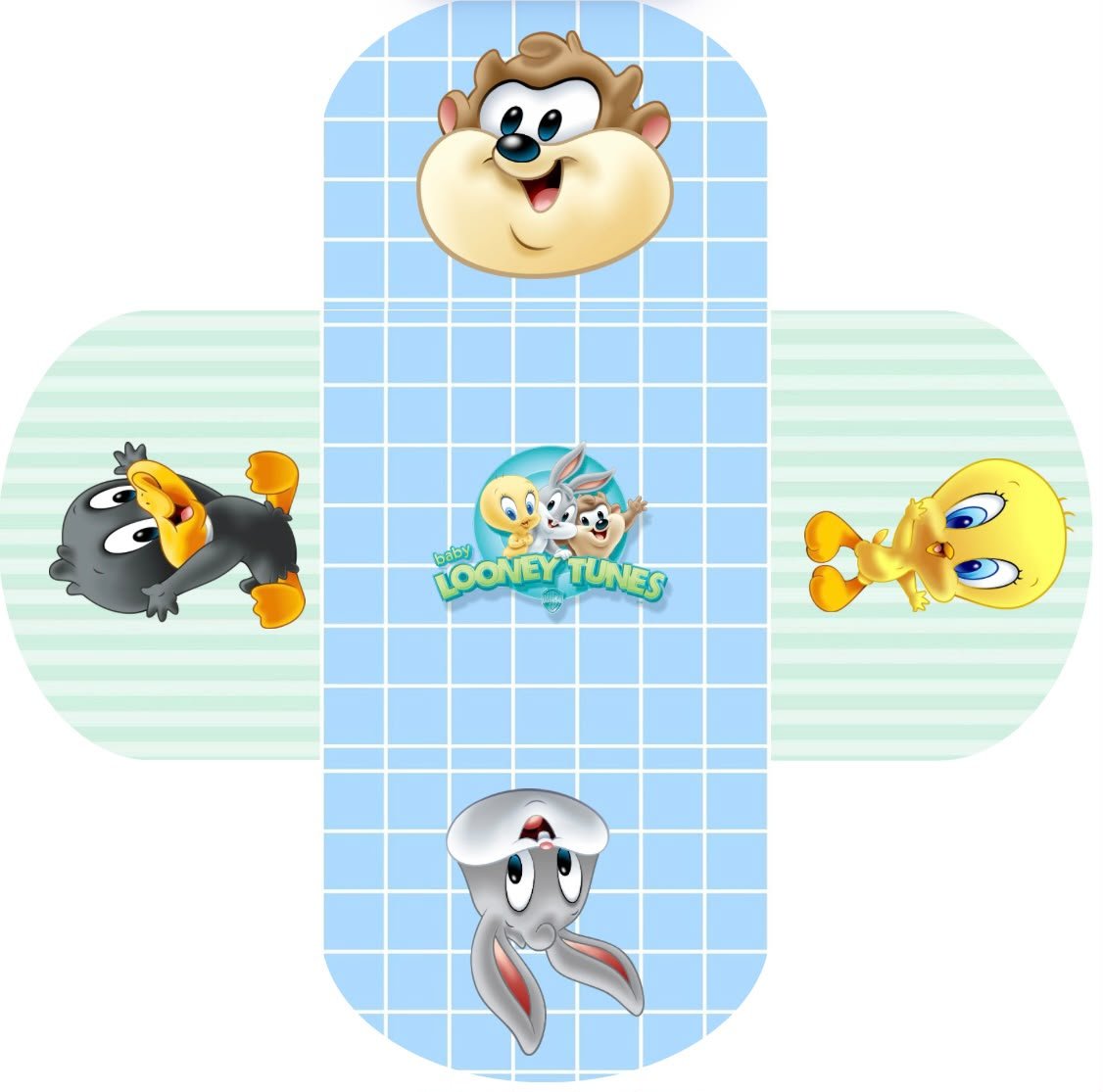Conjunto de 50 - Forminhas para docinhos - Looney tunes