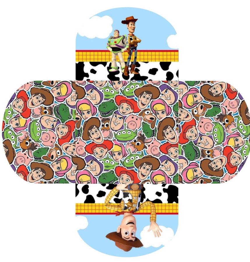 Conjunto de 50 - Forminhas para docinhos - Toy story