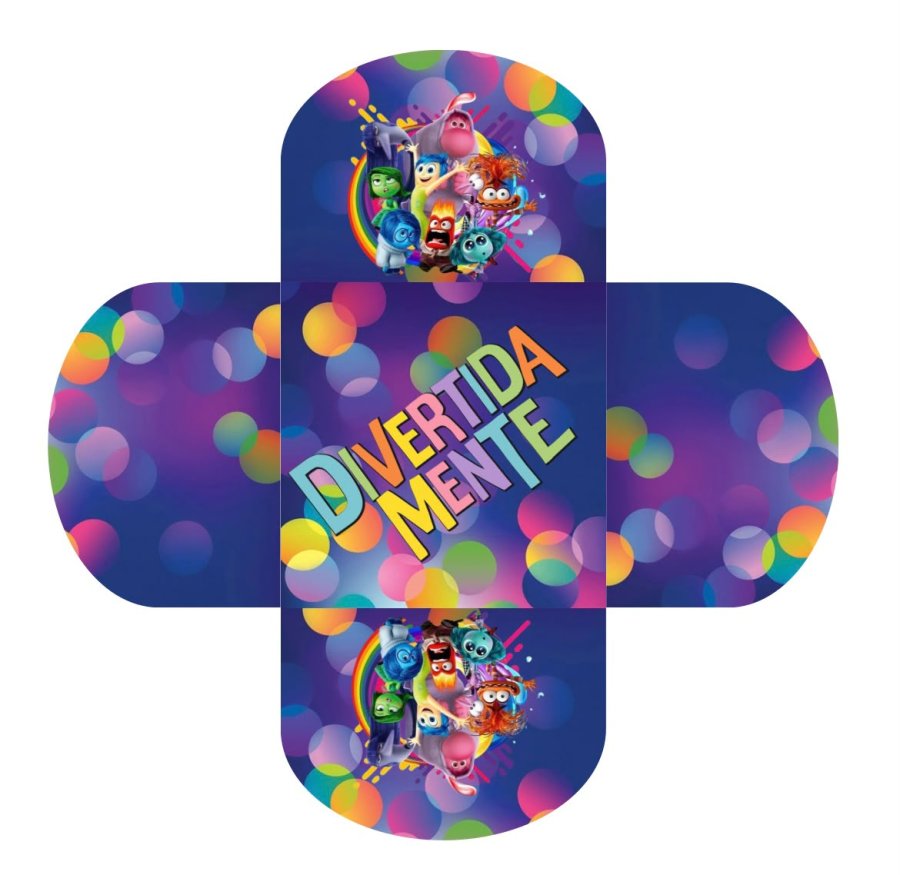 Conjunto de 50 - Forminhas para docinhos - Divertidamente